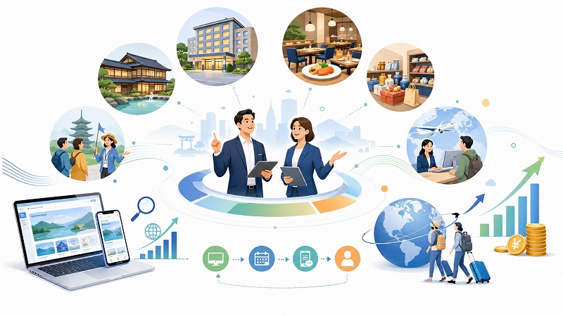 観光関連業向け経営コンサルティング｜集客・WEB活用・インバウンド対応を支援