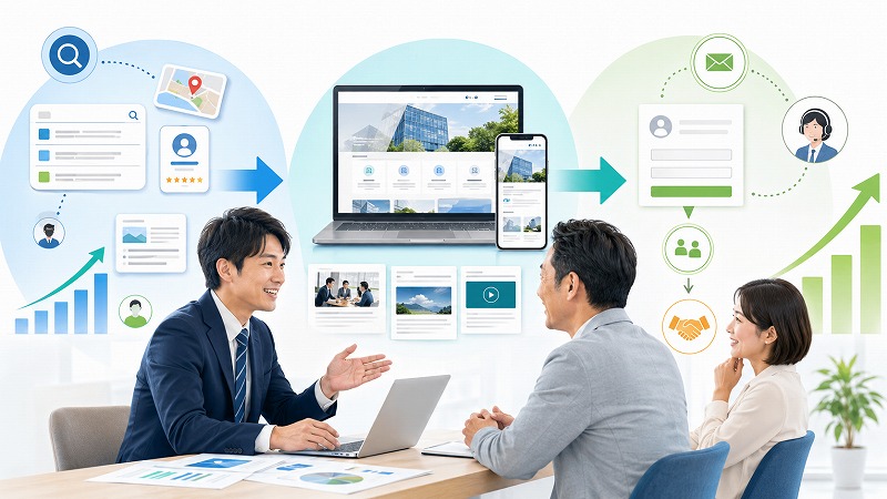 中小企業向けweb集客コンサルティング｜売上につながる導線設計